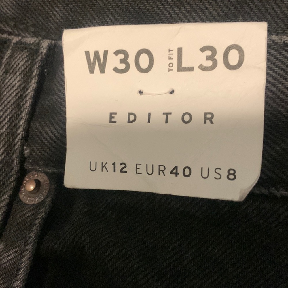 Top shop editor jeans NwT
